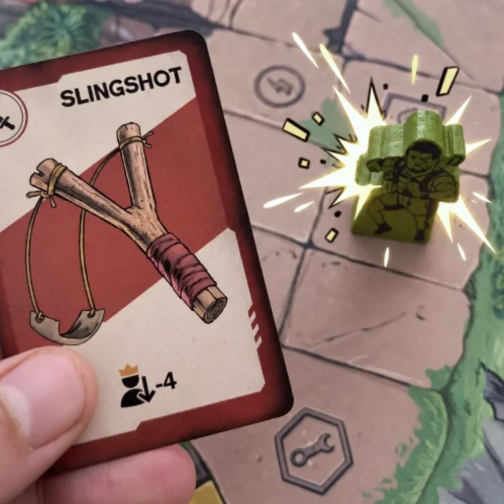 Gadget and weapon cards